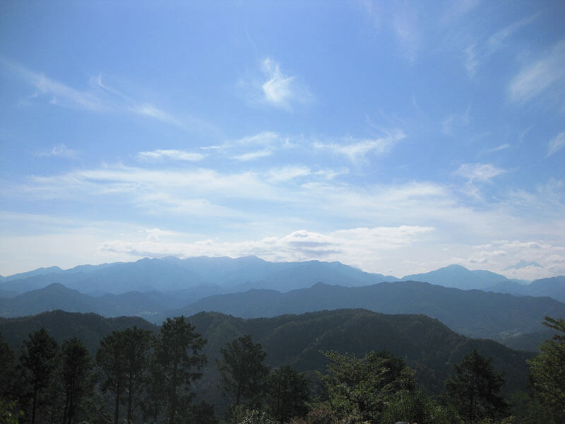 高尾山からの眺め