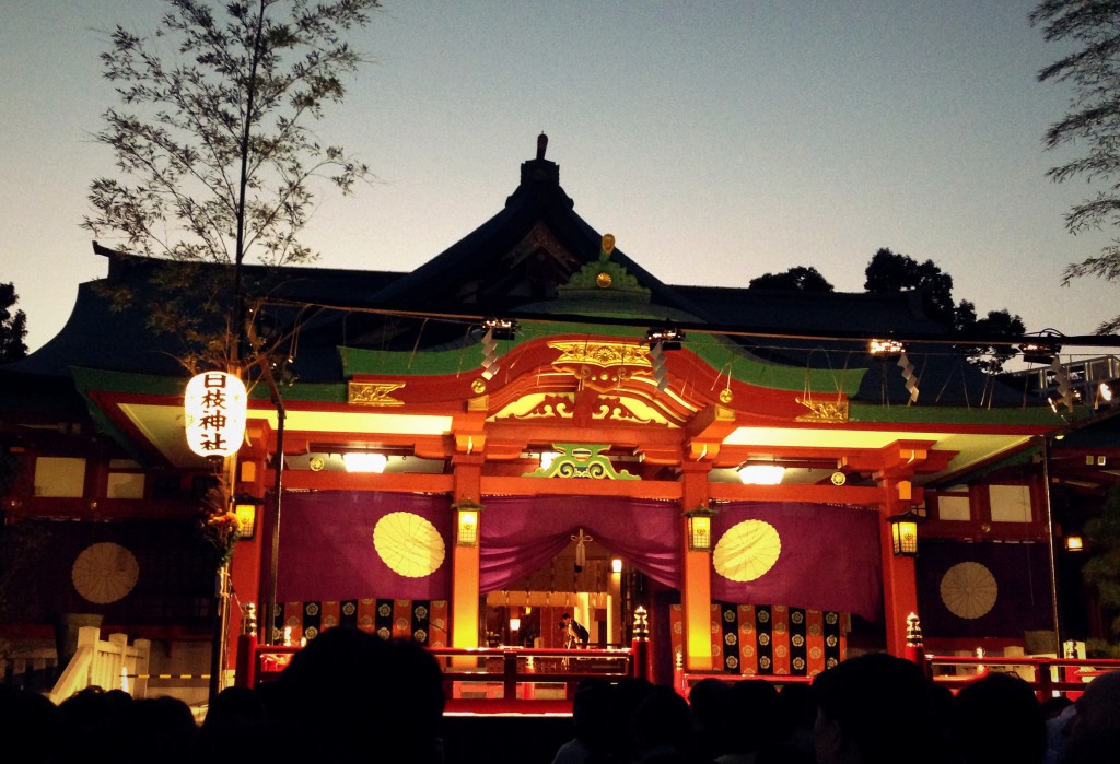 日枝神社の仲秋管絃祭