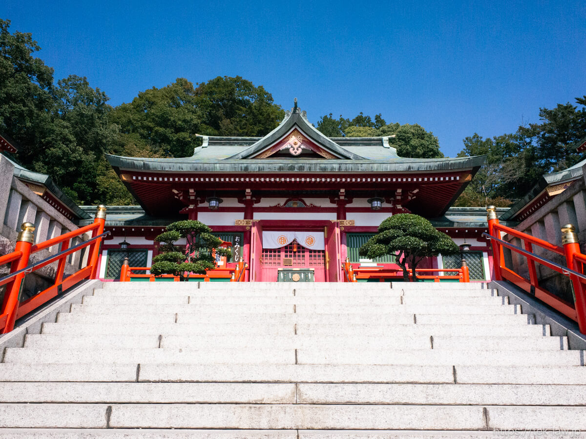 足利織姫神社の社殿